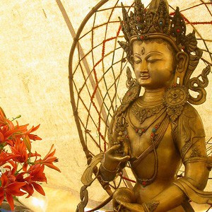 Statue of Vajrasattva.