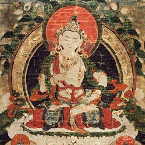 Thangka image of Vajrasattva.