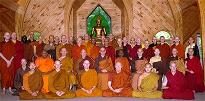 Group photo of participants in the twelfth annual Buddhist Monastic Conference.