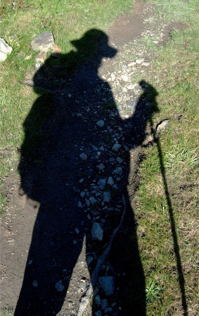 Shadow of a Hiker