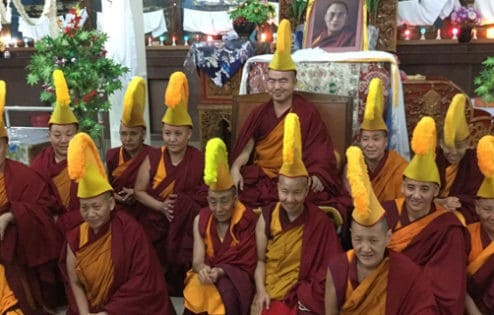 Group of geshemas seated together.