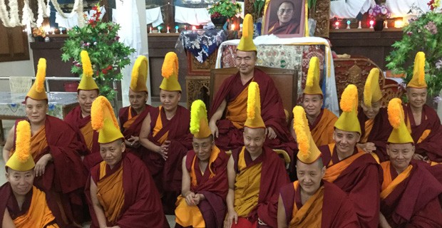 Group of geshemas seated together.