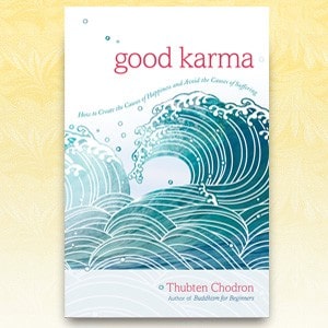 Cover of book "Good Karma."