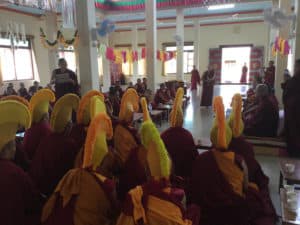 Geshemas at Jangchub Choeling Nunnery.