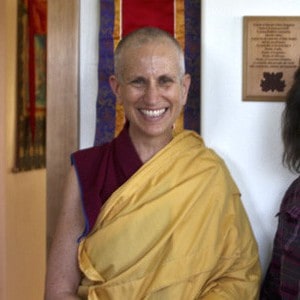 Ven. Chodron smiling.