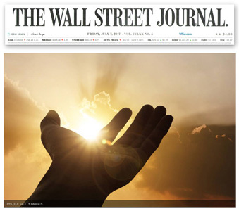 Screenshot of WSJ article.