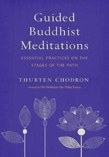 Book cover of Guided Buddhist Meditations